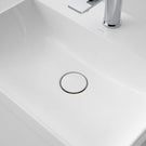 Lifestyle Caroma Liano II Ceramic Basin Pop-Up Waste - Gloss White 687330AW - The Blue Space