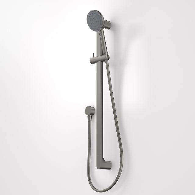 Caroma Urbane II Universal Rail Shower - Gun Metal 96331GM4E - The Blue Space