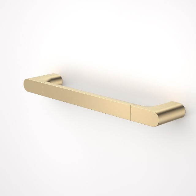 Caroma Urbane II Universal Rail Straight 400mm - Brushed Brass