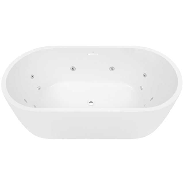 Decina Elisi Freestanding Contour Spa Bath 1700mm