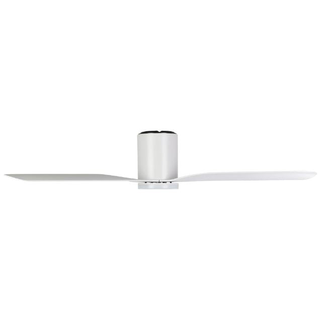 Side Eglo Iluka 52 Inch DC Fan 18W LED Tri-Col White Hugger 20538301 - The Blue Space