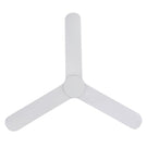 Below Eglo Iluka 52 Inch DC Fan White Hugger 20538201 - The Blue Space