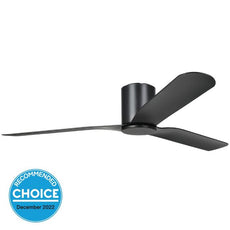 Eglo Iluka 60 Inch DC Fan Black Hugger 20538402 - The Blue Space