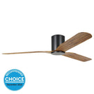 Eglo Iluka 60 Inch DC Fan Black Wood Hugger 20538415 - The Blue Space