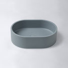 Eight Quarters 400mm x 280mm Concrete Mini Pod Above Counter Basin - Grey EQCO2-G - The Blue Space