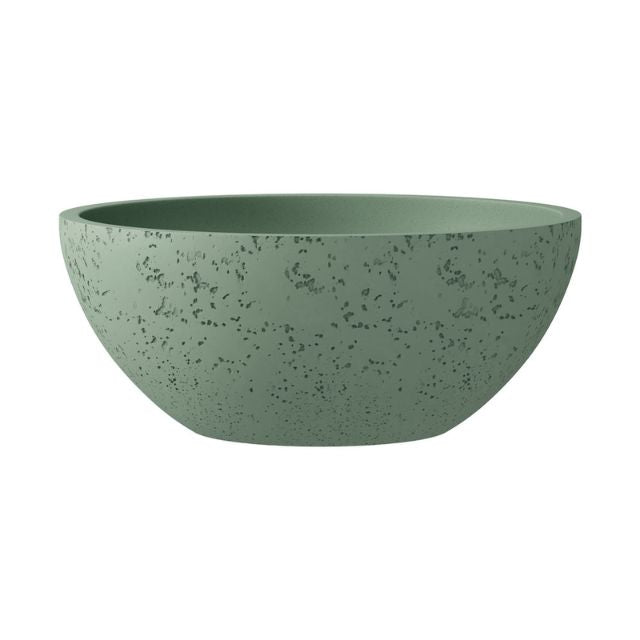 Fienza Alba Concrete Round Bowl Basin 362 x 145mm Sage