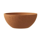 Front Fienza Alba Concrete Round Bowl Basin 362 x 145mm Tuscan