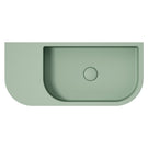 Top Fienza Blanca Concrete Wall Hung Basin Rh Bowl 650 300x200mm Sage RB061SG - The Blue Space