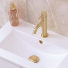 Buy Fienza Kaya Basin Mixer Urban Brass 228103UB - The Blue Space