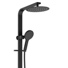 Fienza Kaya Deluxe Twin Shower Matte Black 455119B - The Blue Space