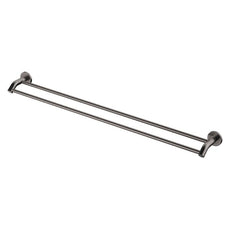 Fienza Kaya Double Towel Rail 900mm Gun Metal 82808GM - The Blue Space