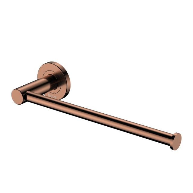 Fienza Kaya Dual Purpose Towel Rail/ Toilet Roll Holder Brushed Copper 82805CO - The Blue Space