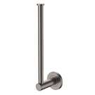 Close Fienza Kaya Dual Purpose Towel Rail/ Toilet Roll Holder Gun Metal 82805GM - The Blue Space