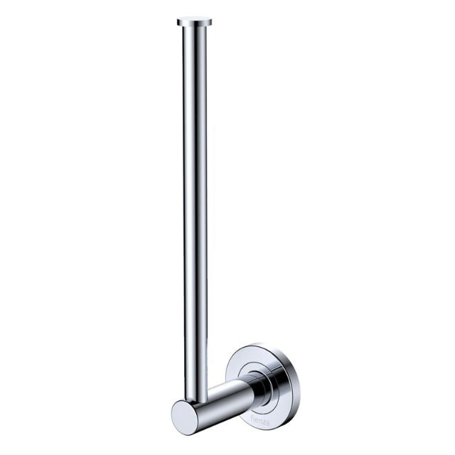 Angle Fienza Kaya Dual Purpose Towel Rail/Toilet Roll Holder Chrome 82805 - The Blue Space