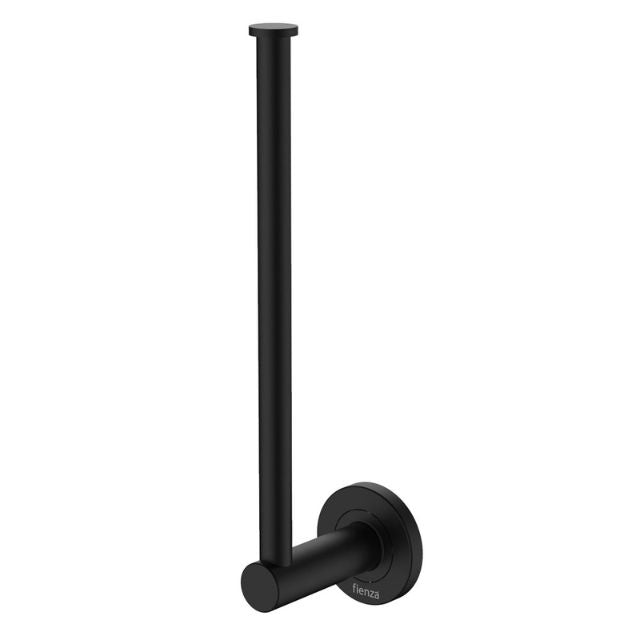 Angle Fienza Kaya Single Towel Rail 900mm Matte Black 82801MB - The Blue Space