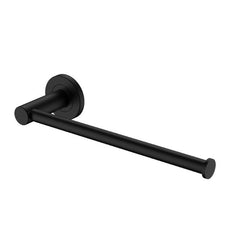 Fienza Kaya Single Towel Rail 900mm Matte Black 82801MB - The Blue Space