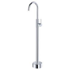 Fienza Kaya Floor Mounted Mixer Chrome  213112 - The Blue Space