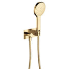 Fienza Kaya Hand Shower Rectangular Plate Urban Brass 433115UB - The Blue Space