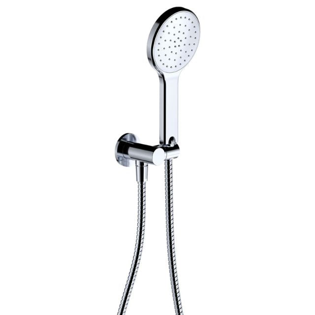 Fienza Kaya Hand Shower Round Plate Chrome 433201 - The Blue Space