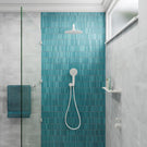 Lifestyle Fienza Kaya Hand Shower Round Plate Matte White 433201MW - The Blue Space