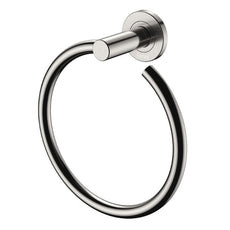 Fienza Kaya Hand Towel Ring Brushed Nickel 82802BN - The Blue Space