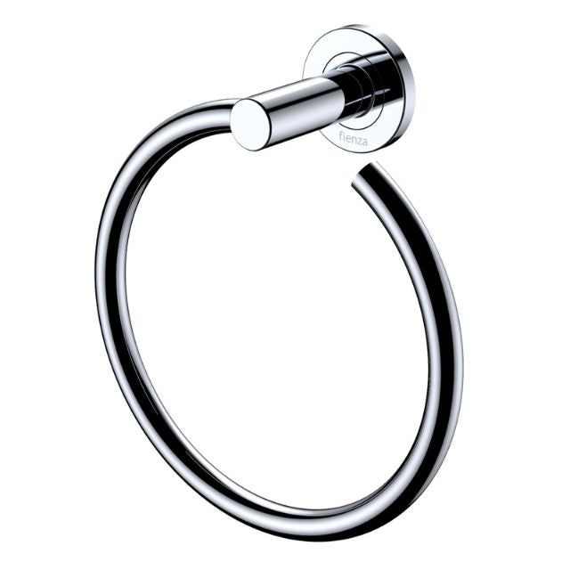 Fienza Kaya Hand Towel Ring Chrome 82802 - The Blue Space