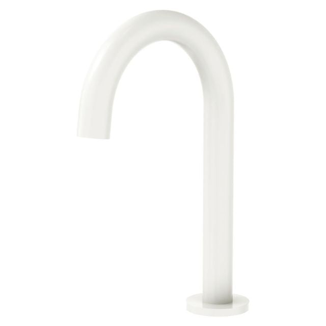 Fienza Kaya Hob Mounted Basin/Bath Outlet Matte White