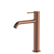 Fienza Kaya Medium Basin Mixer Brushed Copper  228110CO - The Blue Space