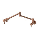 Top Fienza Kaya Pot Filler Wall Mixer Brushed Copper  228120CO - The Blue Space