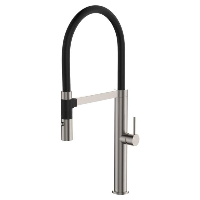 Fienza Kaya Pull Down Sink Mixer Brushed Nickel  228109BN - The Blue Space