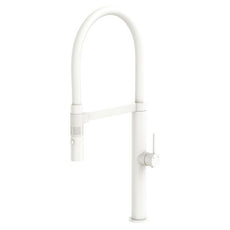 Fienza Kaya Pull Down Sink Mixer Matte White  228109MWW - The Blue Space