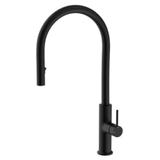 Fienza Kaya Pull Out Sink Mixer Matte Black  228108B - The Blue Space