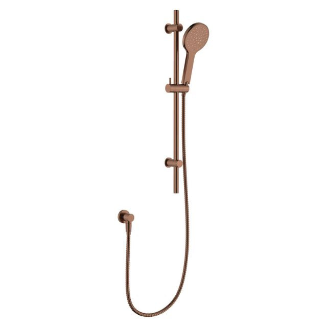 Angle Fienza Kaya Rail Shower Brushed Copper 444109CO - The Blue Space