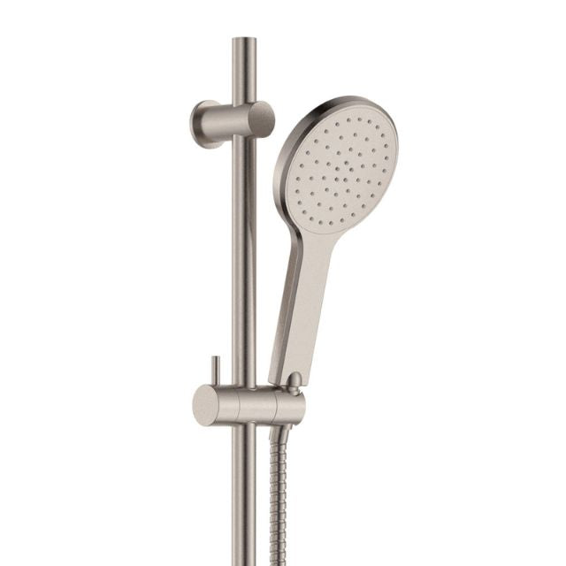 Close Fienza Kaya Rail Shower Brushed Nickel 444109BN - The Blue Space