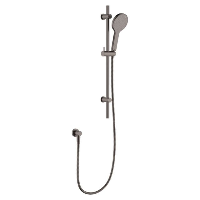 Angle Fienza Kaya Rail Shower Gun Metal 444109GM - The Blue Space