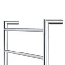 Angle Fienza Kaya Round Heated Towel Rail 600X1200X100mm 9 Bars Chrome 82860120 - The Blue Space