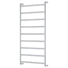 Fienza Kaya Round Heated Towel Rail 600X1200X100mm 9 Bars Chrome 82860120 - The Blue Space