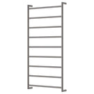 Fienza Kaya Round Heated Towel Rail 600X1200X100mm 9 Bars Gun Metal 82860120GM - The Blue Space