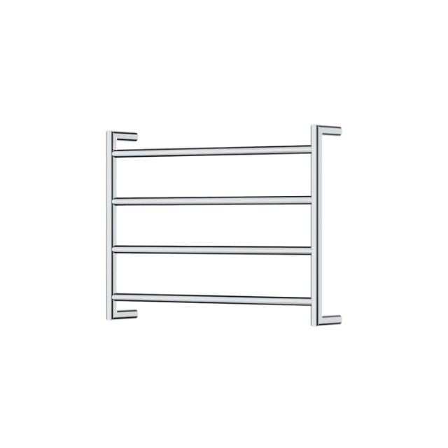 Fienza Kaya Round Heated Towel Rail 600X450X100mm 4 Bars Chrome 8286045 - The Blue Space