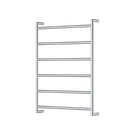 Fienza Kaya Round Heated Towel Rail 600X800X100mm 6 Bars Chrome 8286080 - The Blue Space