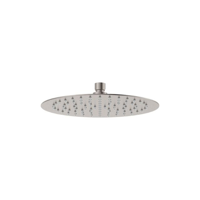 Fienza Kaya Round Shower Head 250mm Brushed Nickel 411125BN - The Blue Space