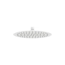 Fienza Kaya Round Shower Head 250mm Matte White 411125MW - The Blue Space