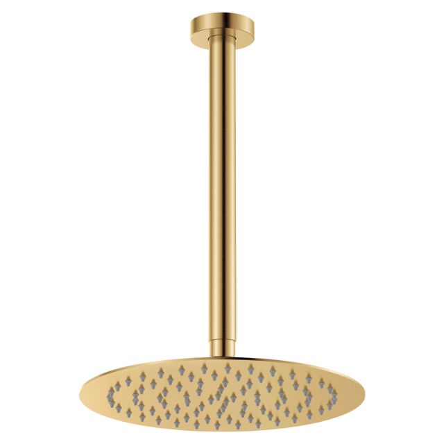 Fienza Kaya Shower Ceiling Dropper Set Urban Brass 411125UB-C - The Blue Space