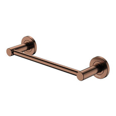 Fienza Kaya Single Hand Towel Rail 300mm Brushed Copper 8280130CO - The Blue Space