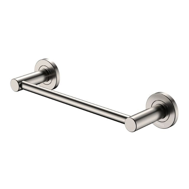 Fienza Kaya Single Hand Towel Rail 300mm Brushed Nickel 8280130BN - The Blue Space