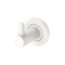 Fienza Kaya Single Robe Hook Matte White 82804MW - The Blue Space