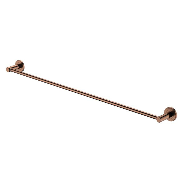 Fienza Kaya Single Towel Rail 900mm Brushed Copper