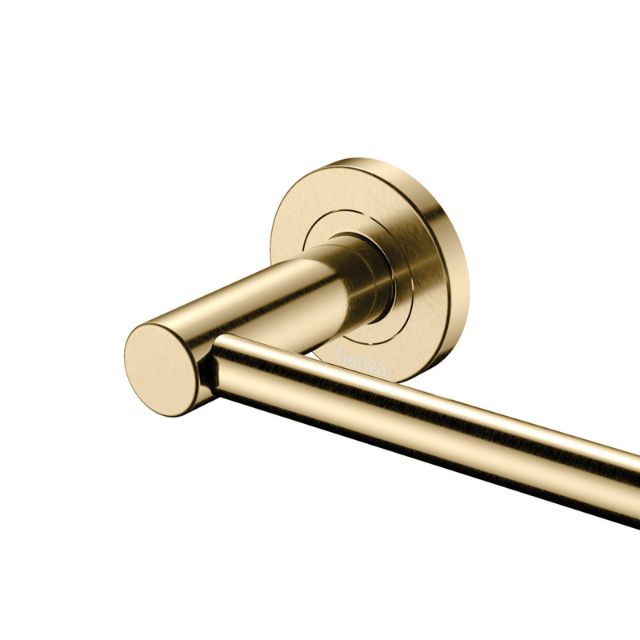 Close Fienza Kaya Single Towel Rail 900mm Urban Brass 82801UB - The Blue Space