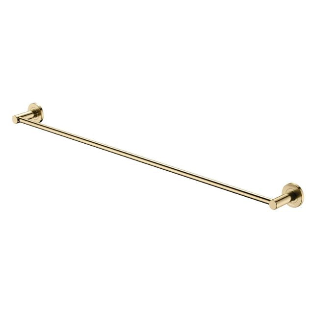 Fienza Kaya Single Towel Rail 900mm Urban Brass 82801UB - The Blue Space