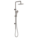 Angle Fienza Kaya Twin Rail Shower Gun Metal 455109GM - The Blue Space